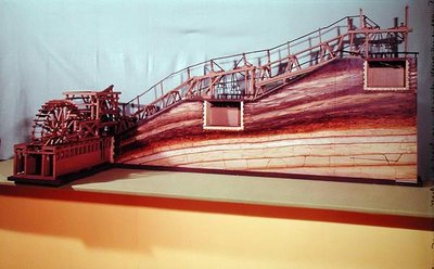 Modèle de la machine de Marly - Rennequin Sualem